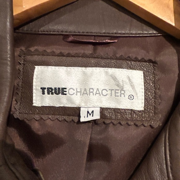 True Character leather biker jacket - Picture 3 of 3